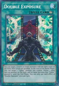 Doppelbelichtung BROL-040 Secret Rare Excellent Deutsch 1. Auflage