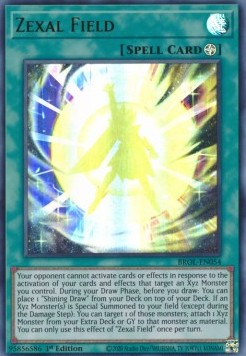 Zexal-Feld BROL-054 Ultra Rare Excellent Deutsch 1. Auflage