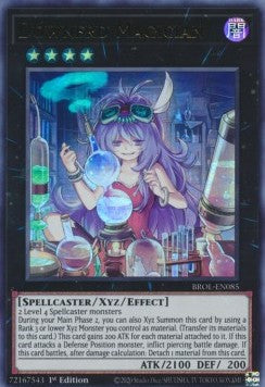 Betäubende Magierin BROL-085 Ultra Rare Good Deutsch 1. Auflage