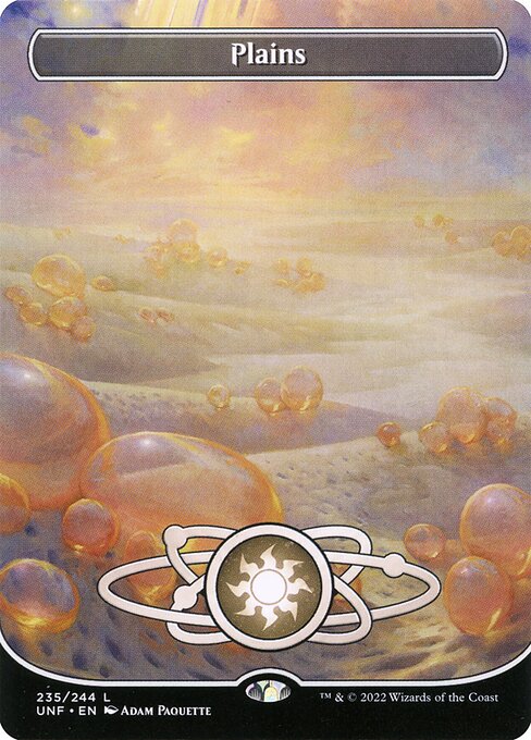 Plains UNF-235 Land Near Mint Englisch Foil