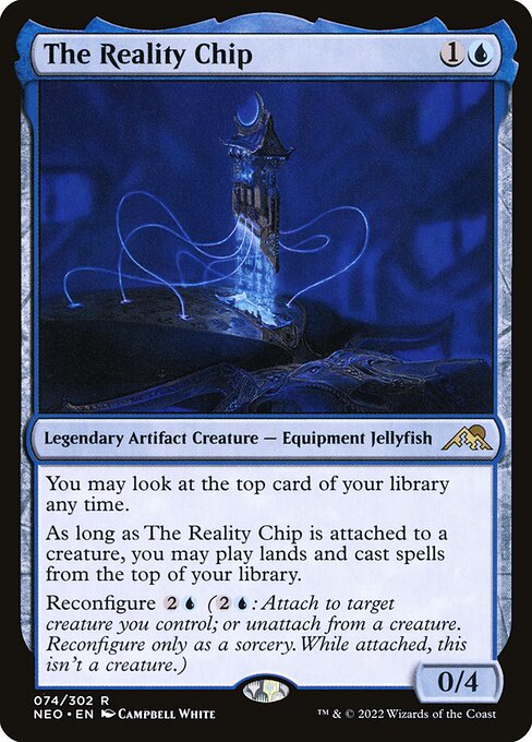 The Reality Chip NEO-74 Rare Excellent Englisch
