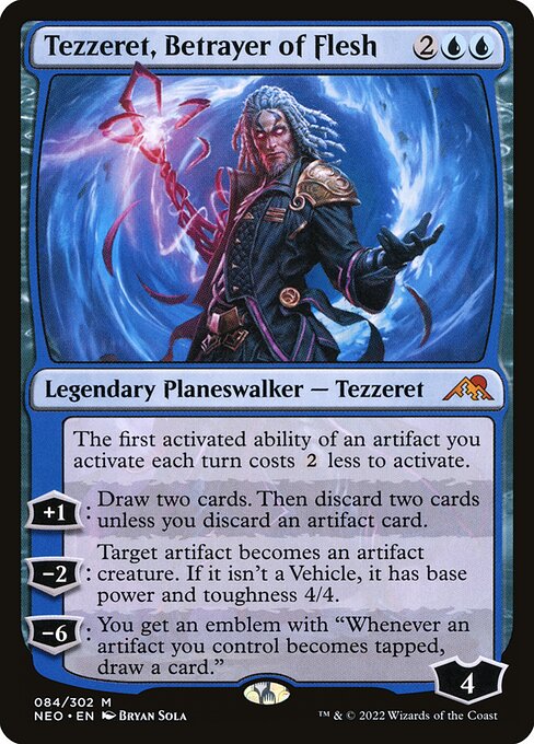 Tezzeret, Verräter des Fleisches NEO-84 Mythic Near Mint Englisch