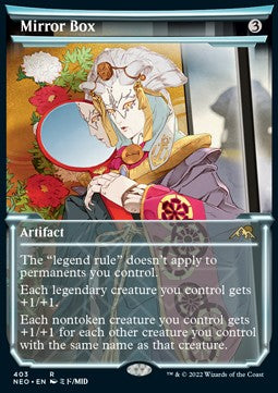 Spiegelkasten (V.1) XNEO-403 Rare Excellent Englisch Foil