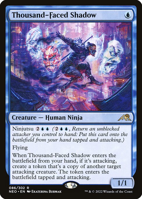 Thousand-Faced Shadow NEO-86 Rare Near Mint Englisch