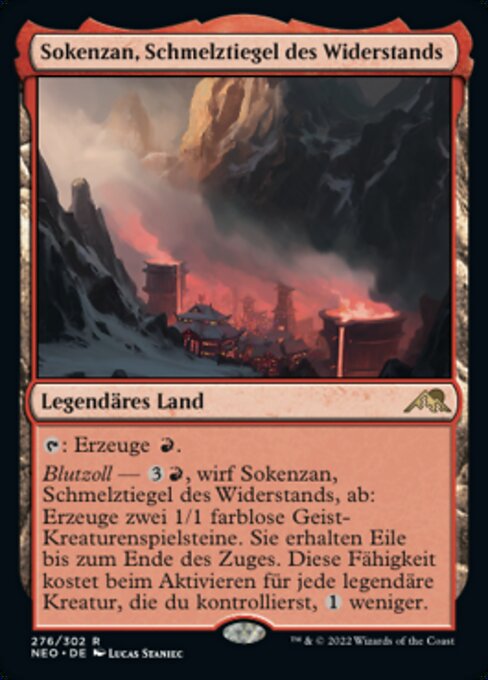 Sokenzan, Schmelztiegel des Widerstands NEO-276 Rare Near Mint Deutsch