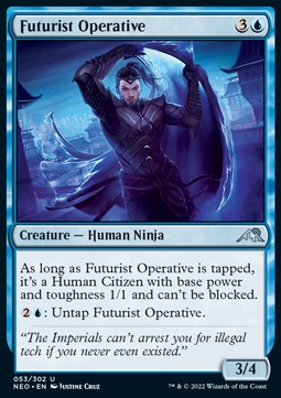 Futuristen-Agent NEO-53 Uncommon Near Mint Englisch Foil