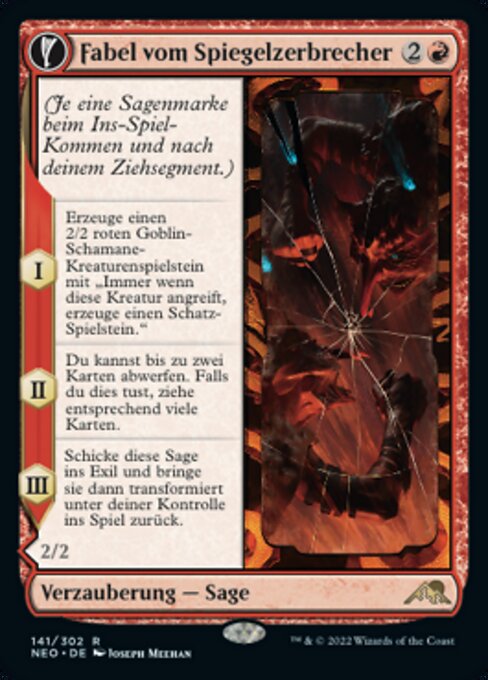 Fable of the Mirror-Breaker // Reflection of Kiki-Jiki NEO-141 Rare Good Deutsch