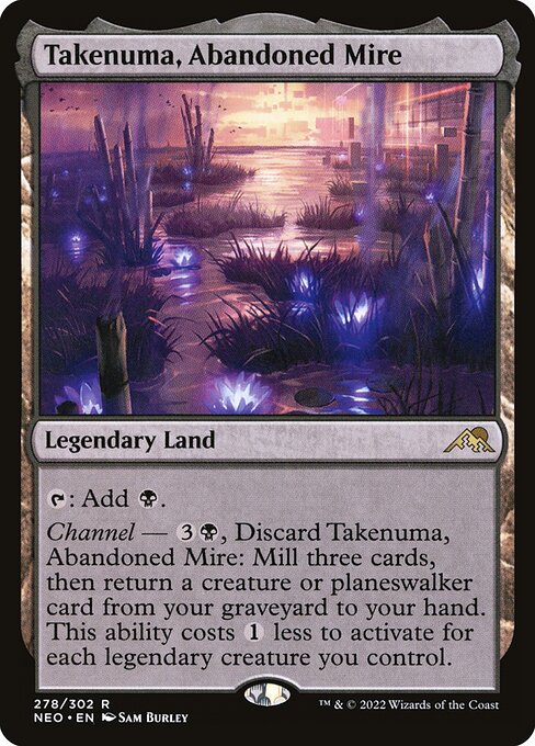Takenuma, Abandoned Mire NEO-278 Rare Excellent Englisch Foil