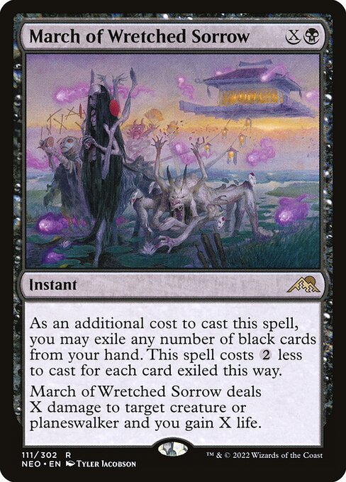 March of Wretched Sorrow NEO-111 Rare Near Mint Englisch