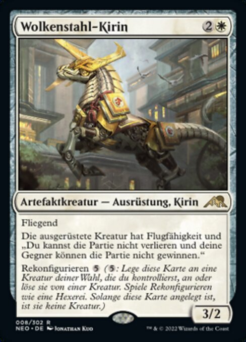 Wolkenstahl-Kirin NEO-8 Rare Excellent Deutsch