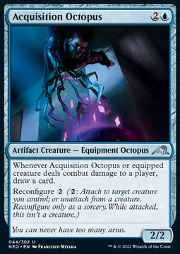 Akquise-Oktopus NEO-44 Uncommon Near Mint Englisch Foil