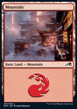 Gebirge (V.4) NEO-290 Land Near Mint Englisch Foil