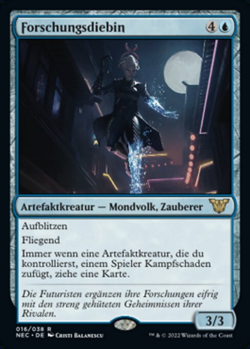 Forschungsdiebin (V.1) NEC-16 Rare Near Mint Deutsch