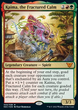 Kaima, die zerbrochene Ruhe (V.1) NEC-3 Mythic Excellent Deutsch Foil