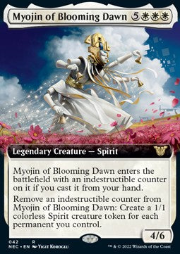 Myojin der blühenden Morgenröte (V.2) NEC-42 Rare Excellent Englisch