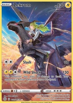 Zekrom BRS-TG05 Holo Rare Excellent Englisch
