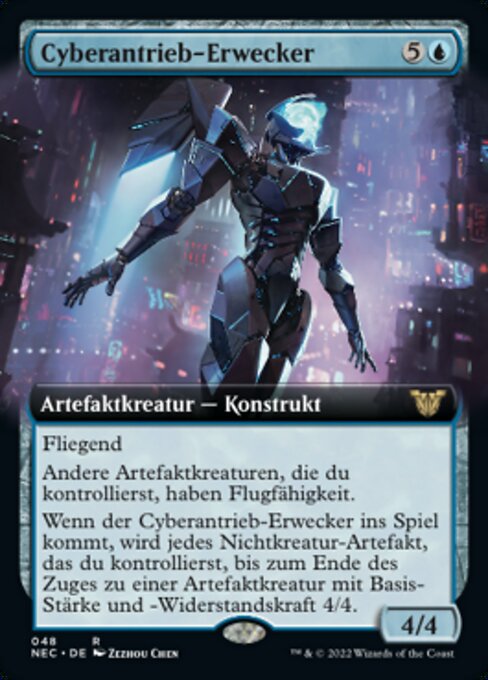 Cyberantrieb-Erwecker (V.2) NEC-48 Rare Excellent Deutsch