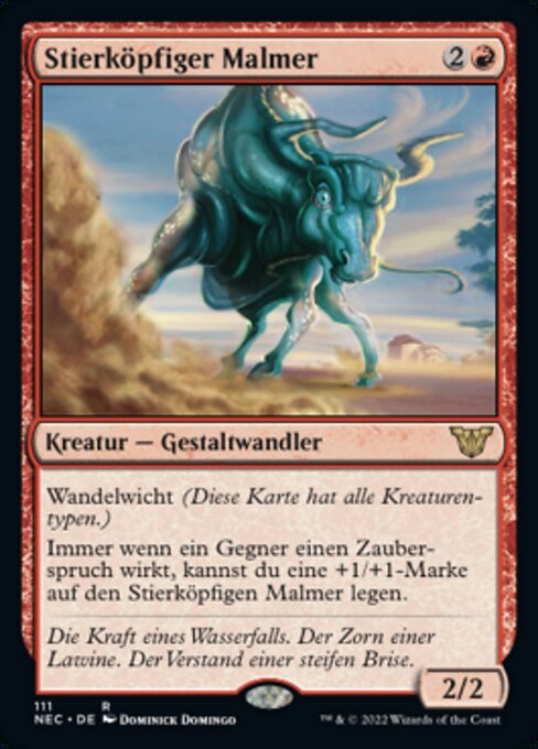 Stierköpfiger Malmer NEC-111 Rare Near Mint Deutsch