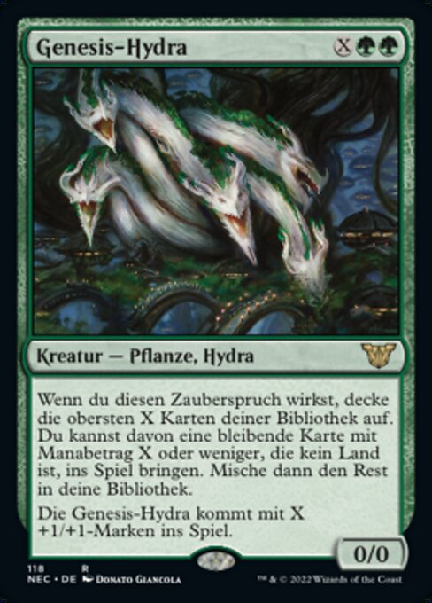 Genesis-Hydra NEC-118 Rare Excellent Deutsch