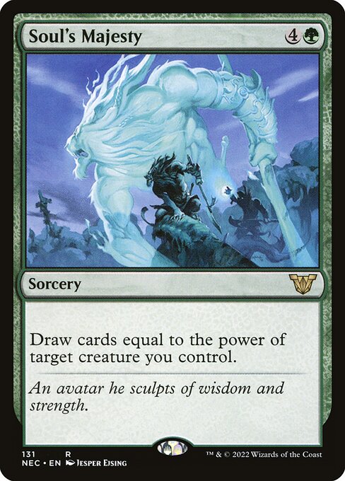 Soul's Majesty NEC-131 Rare Near Mint Englisch