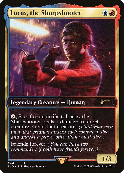 Lucas, the Sharpshooter SLDOS-344 Rare Near Mint Englisch