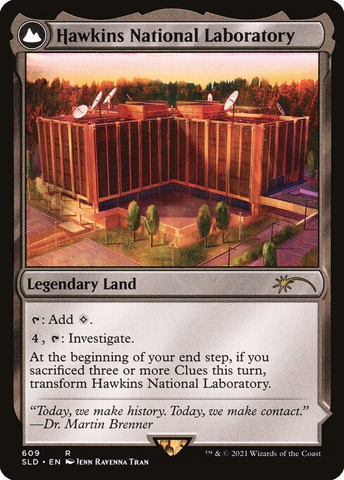Hawkins National Laboratory // The Upside Down SLD-609 Rare Excellent Englisch