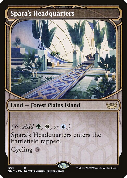 Spara's Headquarters (V.2) XSNC-355 Rare Near Mint Englisch Foil