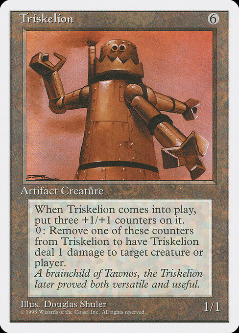Triskelion 4ED- Rare Light Played Englisch