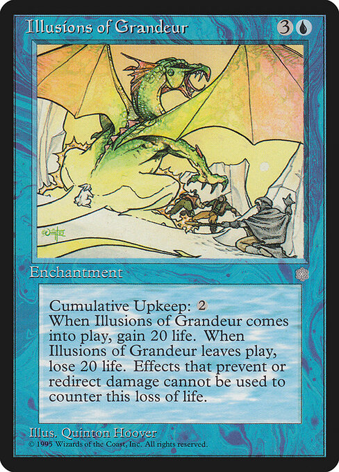 Illusions of Grandeur ICE- Rare Good Englisch