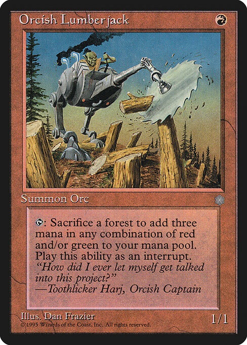 Orcish Lumberjack ICE- Common Good Englisch