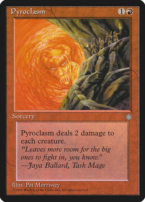 Pyroclasm ICE- Uncommon Light Played Englisch