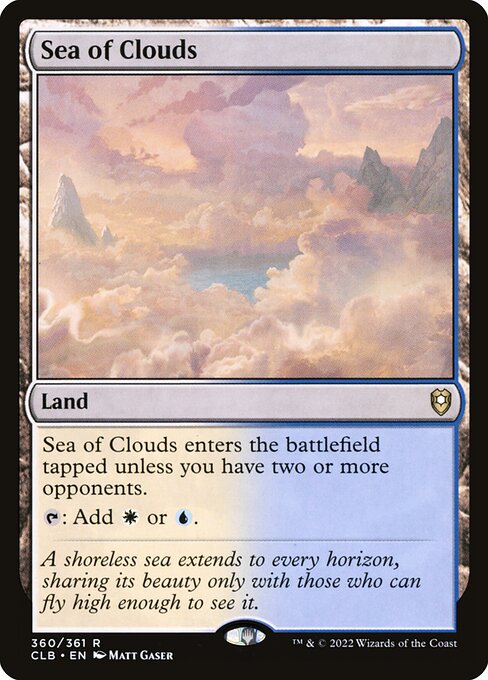 Sea of Clouds CLB-360 Rare Excellent Englisch Foil