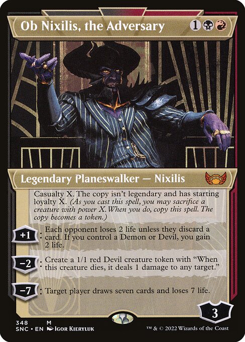 Ob Nixilis, der Widersacher (V.2) XSNC-348 Mythic Near Mint Englisch