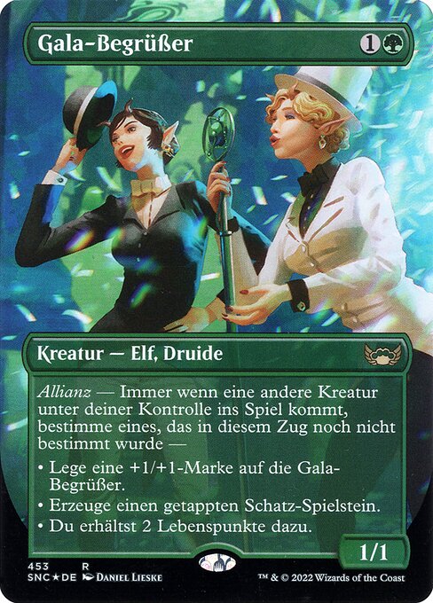 Gala-Begrüßer (V.5) XSNC-453 Rare Near Mint Deutsch Foil