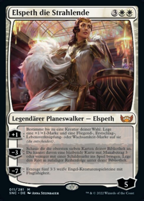 Elspeth die Strahlende SNC-11 Mythic Near Mint Deutsch