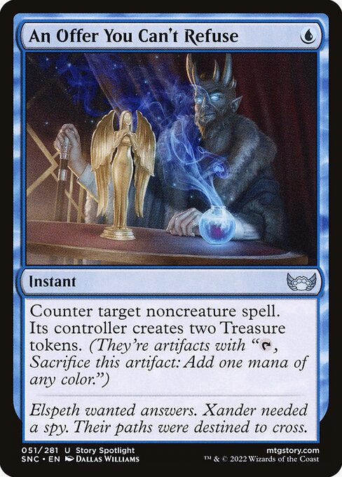 An Offer You Can't Refuse SNC-51 Uncommon Near Mint Englisch Foil
