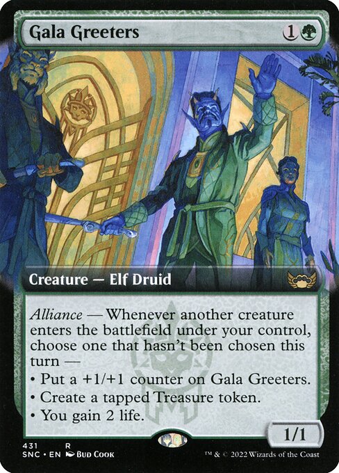 Gala-Begrüßer (V.1) XSNC-431 Rare Excellent Englisch Foil