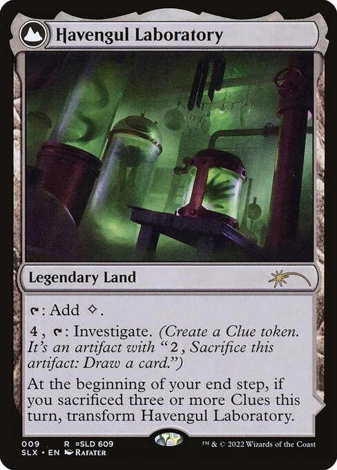 Havengul Laboratory // Havengul Mystery SLX-9 Rare Near Mint Englisch