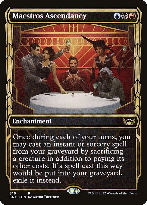 Maestros Ascendancy XSNC-316 Rare Near Mint Englisch Foil