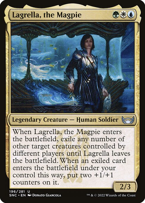 Lagrella die Elster SNC-196 Uncommon Excellent Englisch Foil