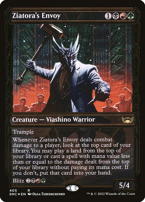 Gesandter von Ziatora (V.2) XSNC-405 Rare Near Mint Englisch Foil