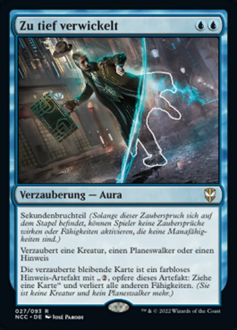Zu tief verwickelt NCC-27 Rare Excellent Deutsch