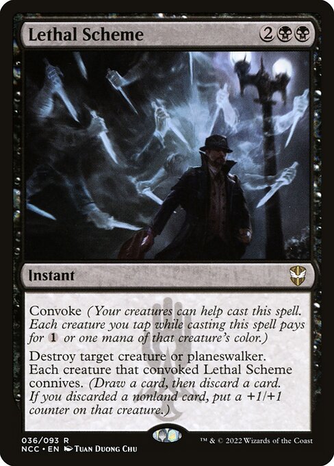 Lethal Scheme NCC-36 Rare Near Mint Englisch