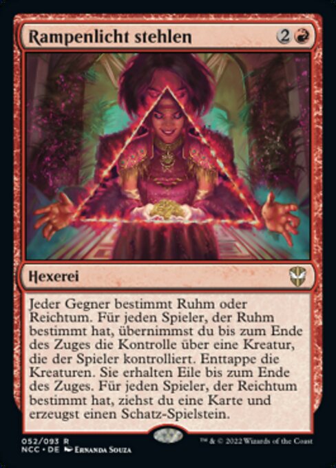 Rampenlicht stehlen NCC-52 Rare Near Mint Deutsch
