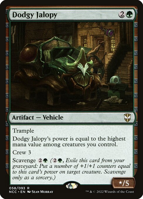 Dodgy Jalopy NCC-58 Rare Excellent Englisch