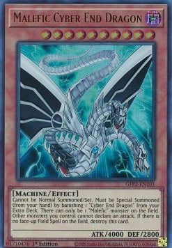 Niederträchtiger Cyber End-Drache GFP2-101 Ultra Rare Near Mint Deutsch 1. Auflage