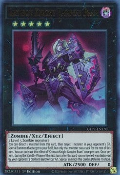 Crimson Knight Vampire Bram GFP2-138 Ultra Rare Near Mint Englisch 1. Auflage