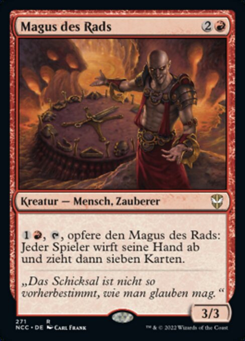 Magus des Rads NCC-271 Rare Near Mint Deutsch