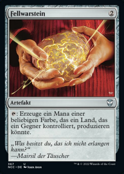 Fellwarstein NCC-367 Uncommon Near Mint Deutsch