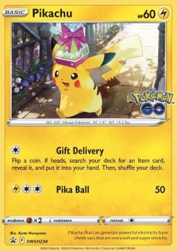 Pikachu SWSH-234 Promo Excellent Deutsch